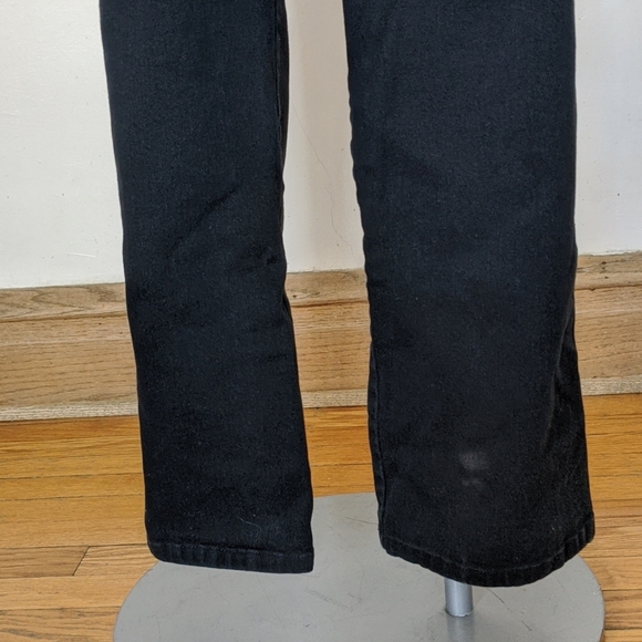 Denim Black Stretch Jeans size 14 by Gloria Vanderbilt - Picture 6 of 10